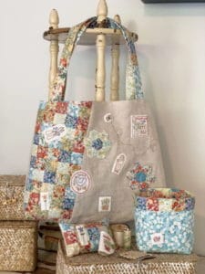 The Birdhouse Maisies Garden Bag Pattern by Natalie Bird
