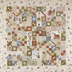 The Birdhouse Make Ready for Christmas Quilt Pattern by Natalie Bird