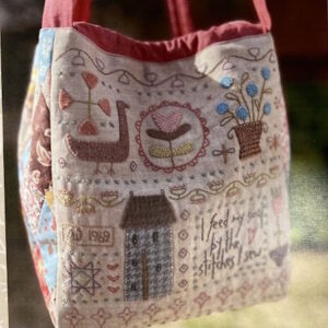Hatched and Patched The Stitches I Sew Sampler Bag Pattern by Anni Downs