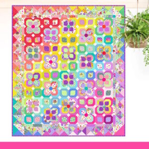 The Red Boot Quilt Compamy Untamed Garden Applique Quilt pattern