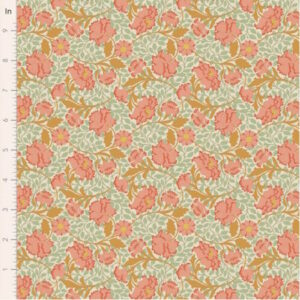 Tilda Songbird Floral Coral