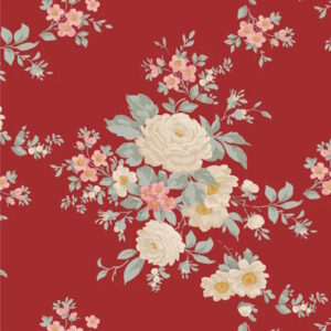 Tilda Merry Little Cristmas Carol floral design