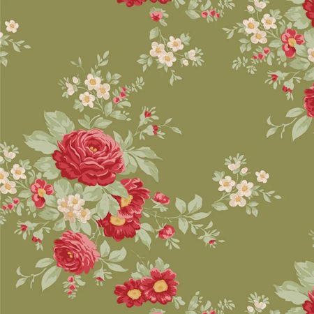 Tilda Merry Little Christmas Carol Moss Green