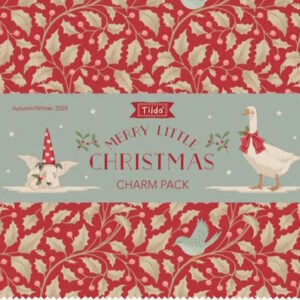 Tilda Merry Little Christmas Charm Pack Cotton Fabric