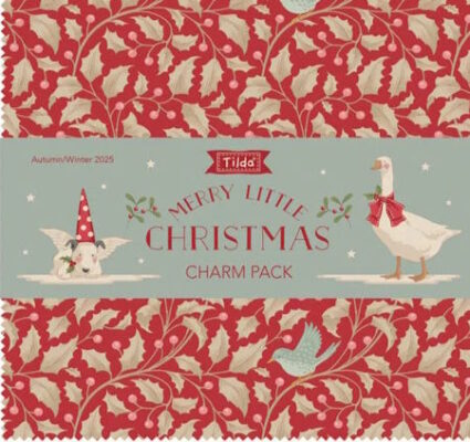 Tilda Merry Little Christmas Charm Pack Cotton Fabric