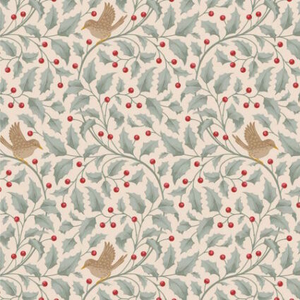 Tilda Merry Little Christmas Holly Duck egg
