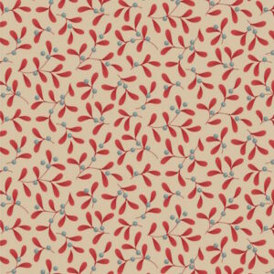 Tilda Merry Little Christmas Mistletoe Red