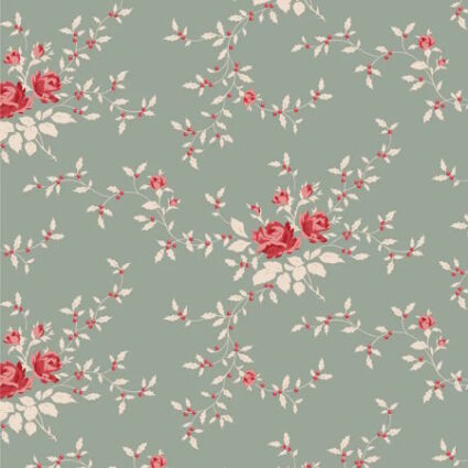 Tilda Merry little Christmas Noel Duck Egg Blue