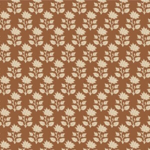 Tilda Sanctuary Mira Caramel Cotton Fabric