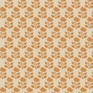 Tilda Sanctuary Mira Ochre Cotton fabric