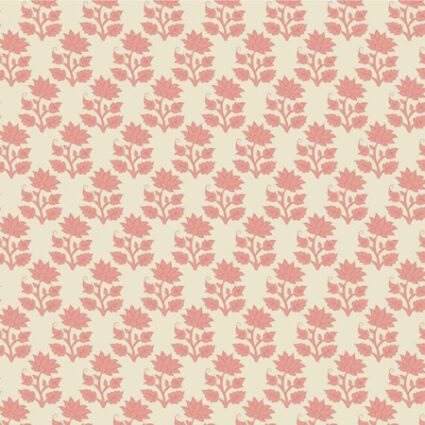 Tilda Sanctuary Mira Pink Cotton Fabric