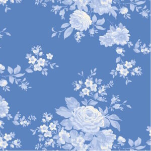 Tilda Something Blue Carol Cornflower Blue cotton Fabric