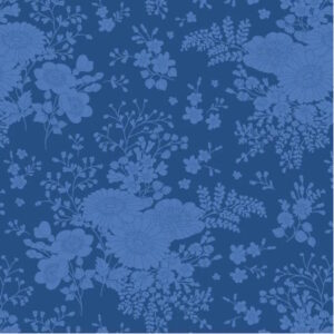 Tilda Something Blue Isolde Night cotton Fabric