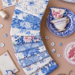 Tilda Something Blue 10 Fat Quarters in the light colours