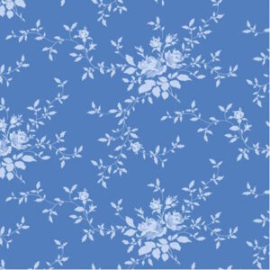 Tilda Something Blue Noel Cornflower cotton fabric
