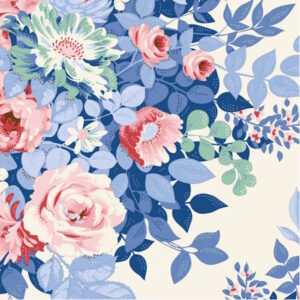 Tilda Something Blue Whimseyflower Cream