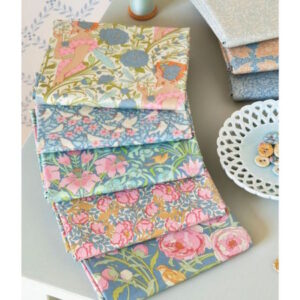 Tilda Songbird 5 Blue Fat Quarters