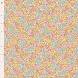 Tilda Songbird Floral Mustard