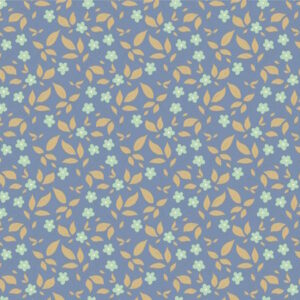 Tilda Sunday Brunch Tipsy Blue 100% cotton Fabric