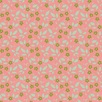 Tilda Sunday Brunch Tipsy Pink cotton fabric