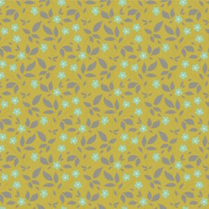 Tilda Sunday Brunch Tipsy Sou Yellow Cotton Fabric