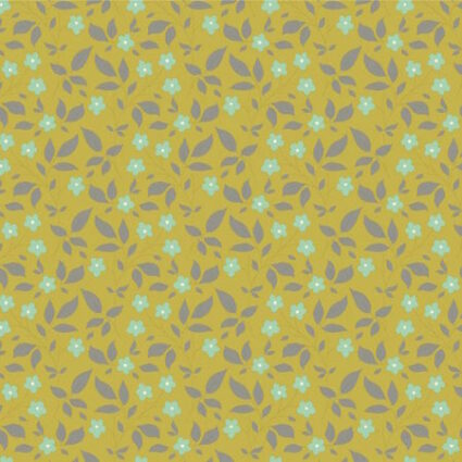 Tilda Sunday Brunch Tipsy Sou Yellow Cotton Fabric