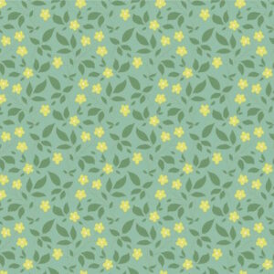 Tilda Sunday Brunch Tipsy Teal Cotton Fabric