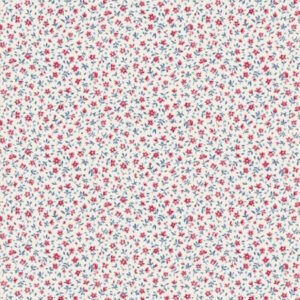 Tilda Village Life Mae Cream cotton fabric