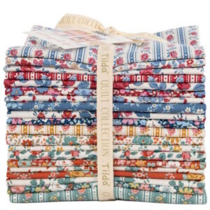 Tilda Village Life cotton fabric