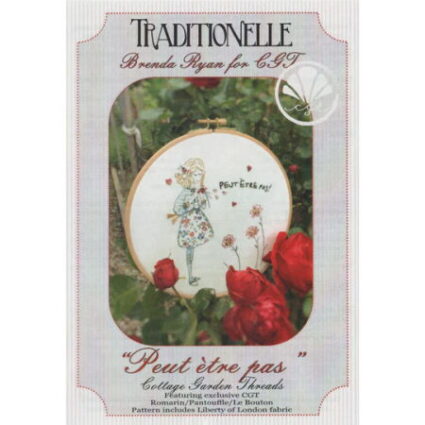 Traditionelle Peut Etre Pas Embroidery Pattern by Brenda Ryan
