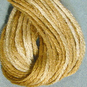 Valdani 6 Ply Embroidery Thread Ancient Gold
