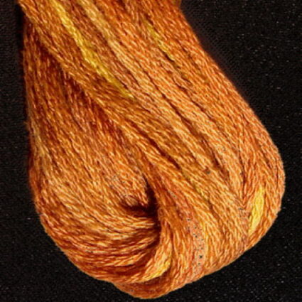 Valdani 6 Ply Embroidery Thread Golden Browns