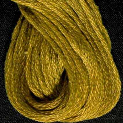 Valdani 6 Ply Variegated Embroidery Floss Golden Moss