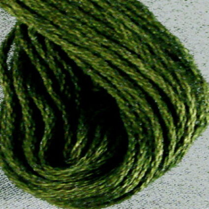 Valdani Olive Green Dark 6 Ply Embroidery Thread