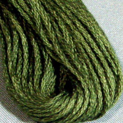 Valdani Embroidery Thread Olive Green Medium