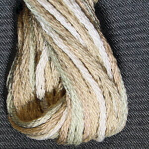 Valdani 6 Ply Variegated embroidery Floss Primitive White