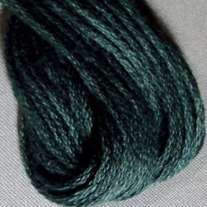 Valdani 6 Ply embroidery thread spruce green medium
