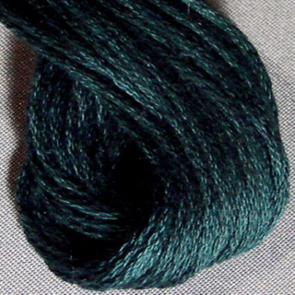 Valdani 6 Ply Embroidery thread Spuce Green Light