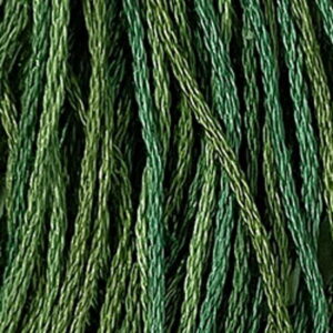 Valdani 6 Stranded Variegated Embroidery Thread Green Pastures