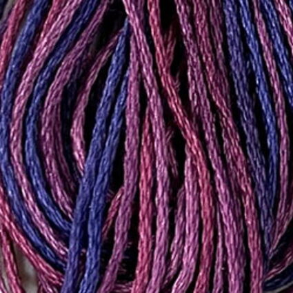 Valdani 6 stranded Variegated Embroidery Thread Mulberry Grape