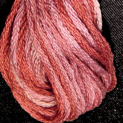 Valdani 6 Stranded Shaded Embroidery Thread Old Rose