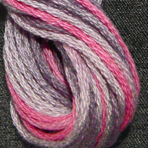 Valdani 6 Stranded Variegated Embroidery Thread Vintage Lavender