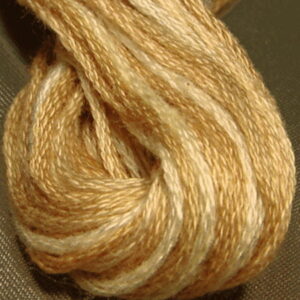 Valdani 6 Stranded Embroidery Thread Wheat Husk