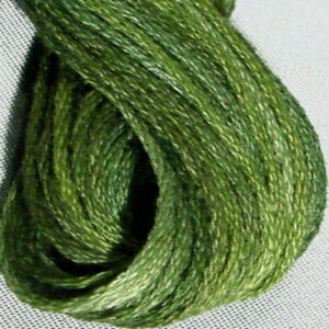 Valdani 6 Stranded Embroidery Thread Withered Green