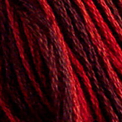 Valdani 6 Stranded Variegated Embroidery Floss Cherry Basket
