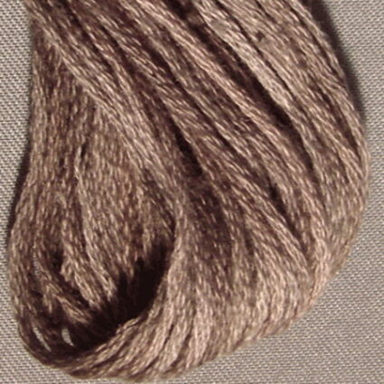 Valdani 6 Stranded Variegated Embroidery Thread Chimney dust