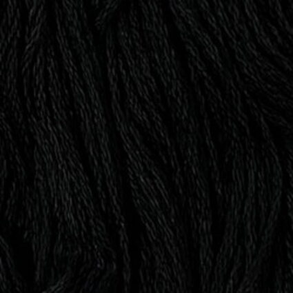 Valdani 6 Stranded Embroidery Thread Black