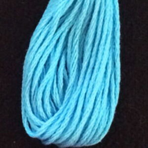 Valdani 6 Ply Embroidery Thread Bright Turquoise Blue