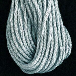 valdani 6 Ply Embroidery Thread Pearl Grey