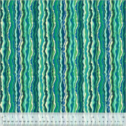 Windham Botanica Shimmer ripple design by Sally Kelly